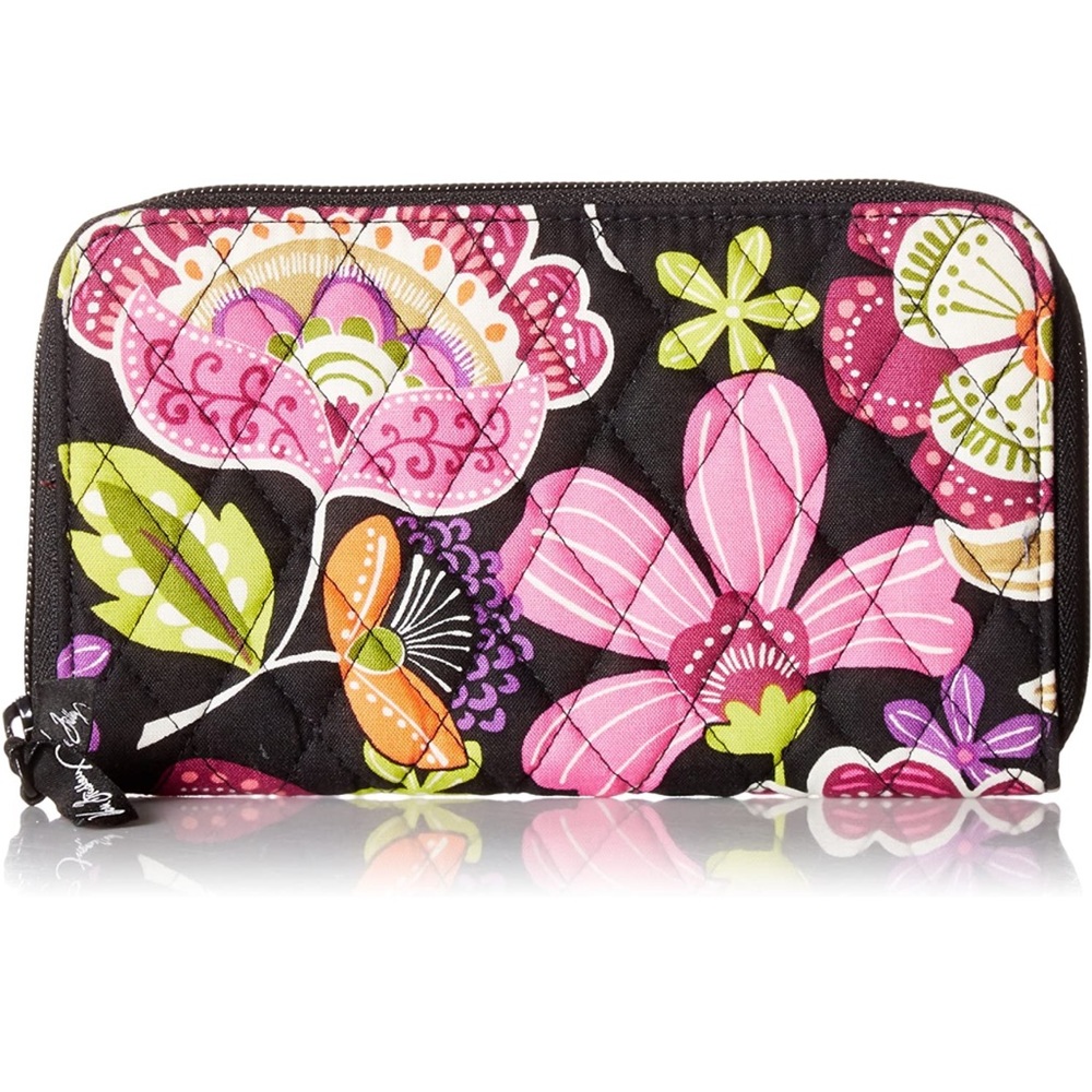Vera Bradley Accordion Wallet (Pirouette Pink